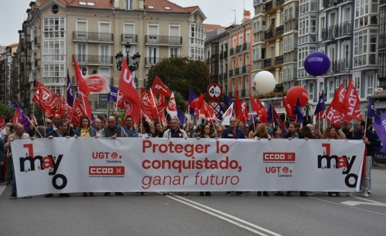 CABECERA MANIFESTACIÓN 1º DE MAYO 2025